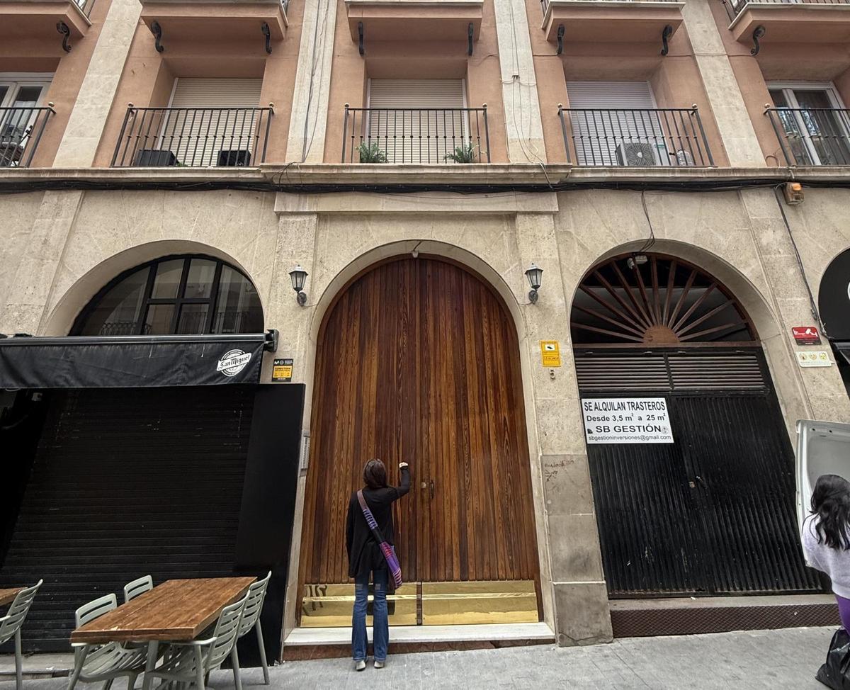 Alicante. Centro Storico. Via San José.