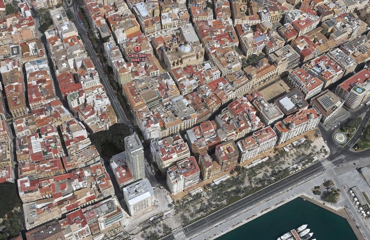 Città di Alicante. Centro Storico.
